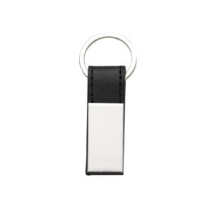 Foto Chaveiro Metal com Couro MTB 10026 Imagem Preto (2)