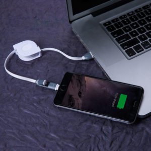 Foto Cabo de Dados Retrátil 2 em 1 MTB 339 Imagem (2)