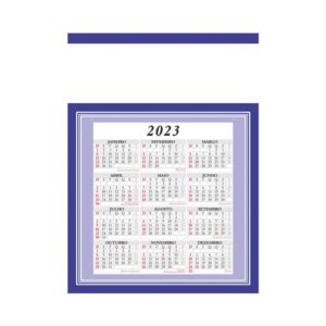 Foto Folhinha Comercial Grande MTB 50 LG Imagem Azul (2)