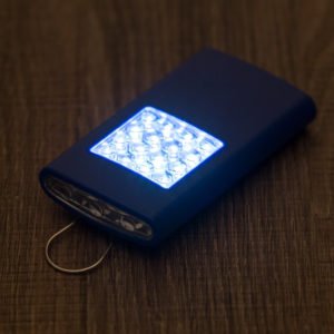 Foto Lanterna Plástica com Imã MTB 12906 Imagem Azul (5)