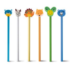 Foto Lápis com Boneco de Borracha MTB 91904 Imagem