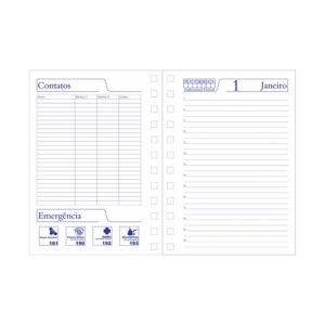 MIOLO AGENDA COMPACTA WIRE-O