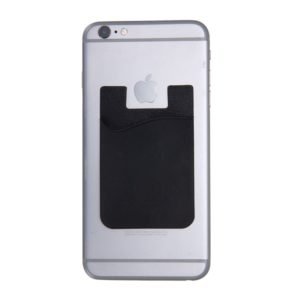 Foto Adesivo Porta Cartão de Silicone para Celular MTB 14000 Imagem Preto (3)