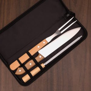 Foto Kit Churrasco MTB 13768 Imagem Marrom (2)