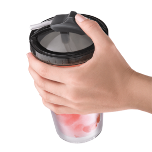 Foto Copo Plástico com Tampa e Canudo MTB 6021 Imagem Preto (2)