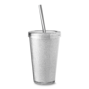 Foto Copo com Canudo MTB CO 8700 Imagem Prata