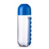 Foto Squeeze 700ml Porta Comprimido MTB 13996 Imagem Azul (1)