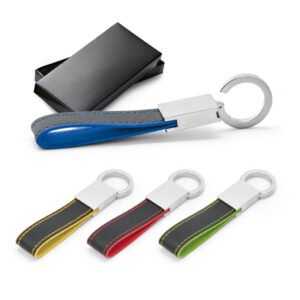 Foto Chaveiro Couro Sintético e Metal MTB 93370 Imagem