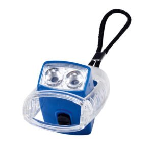 Foto Chaveiro Lanterna com 2 LEDS MTB 33001 Imagem Azul (2)