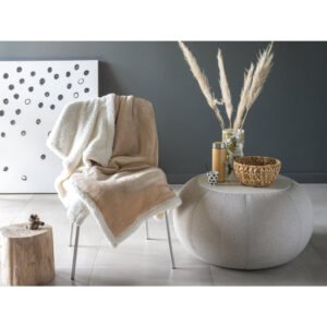 Foto Manta Polar MTB 99078 Imagem Bege (3)