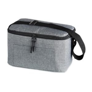 Bolsa Térmica com Bolso Frontal e Zíper MTB 2798 | bolsos laterais telados, e alça transversal regulável em nylon (não removível) com apoio para ombro.