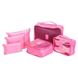 Kit com 6 Peças de Necessaires em Nylon MTB 18538B | O conjunto de necessaires possui tamanhos diferenciados, sendo 3 unidades com: alça para transporte, zíperes com pegadores emborrachados, parte frontal com malha de nylon e plaquinha emborrachada para personalização;